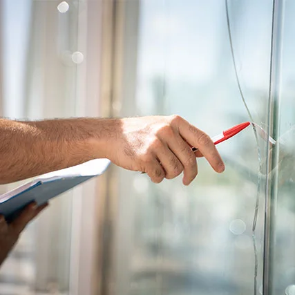 broken glass repair in Coral Gables, FL