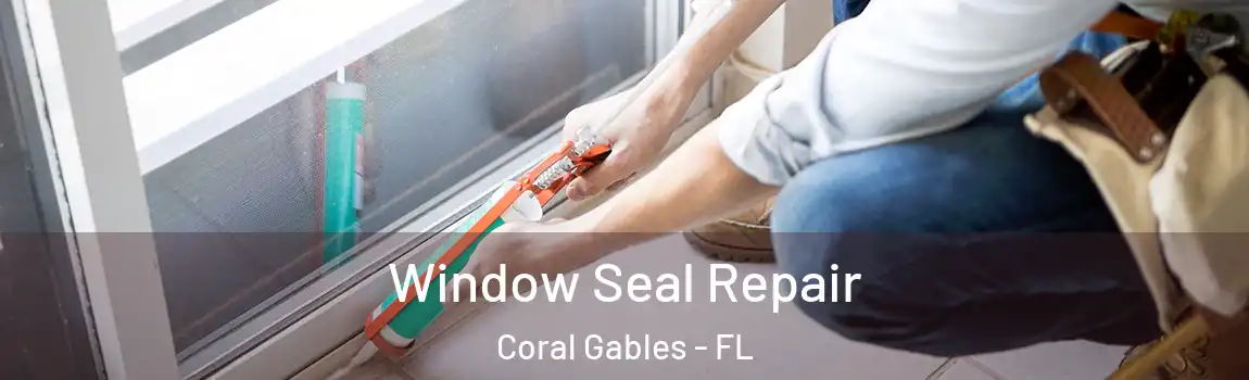 Window Seal Repair Coral Gables - FL